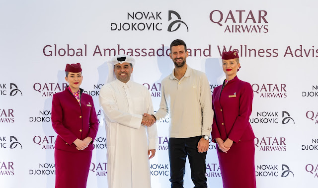 Read more about the article PRIJELOMNA VIJEST: Novak Đoković potpisao veliki novi ugovor s Qatar Airwaysom