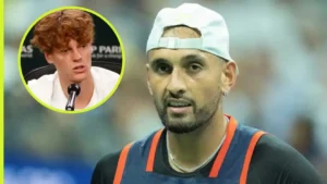 Read more about the article Nick Kyrgios je pozvan da “pusti to” nakon što je kritizirao Jannika Sinnera zbog njegovih neuspjelih doping testova.